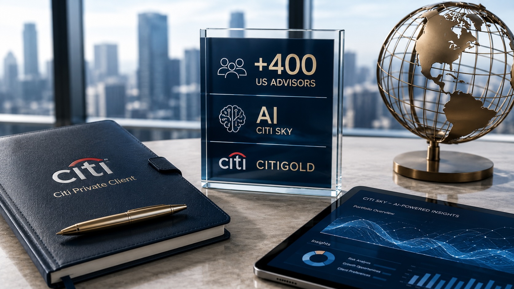 Citi to add 400 U.S. advisors, launch AI ‘Citi Sky’ for Citigold