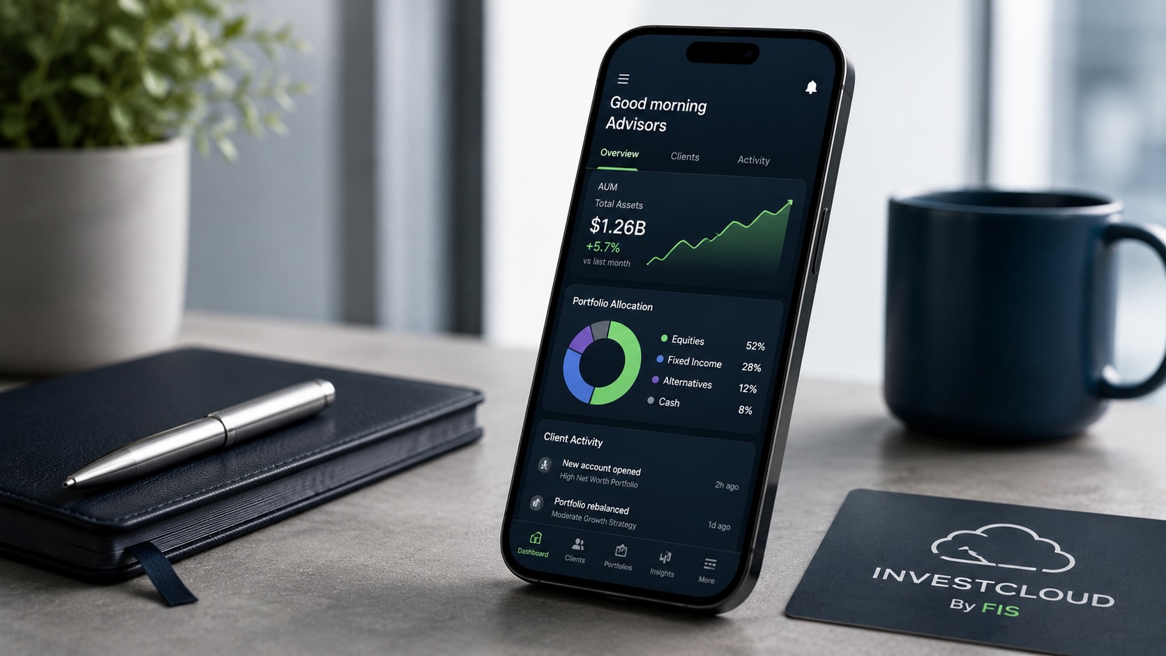 FIS, InvestCloud team up to give advisors mobile apps