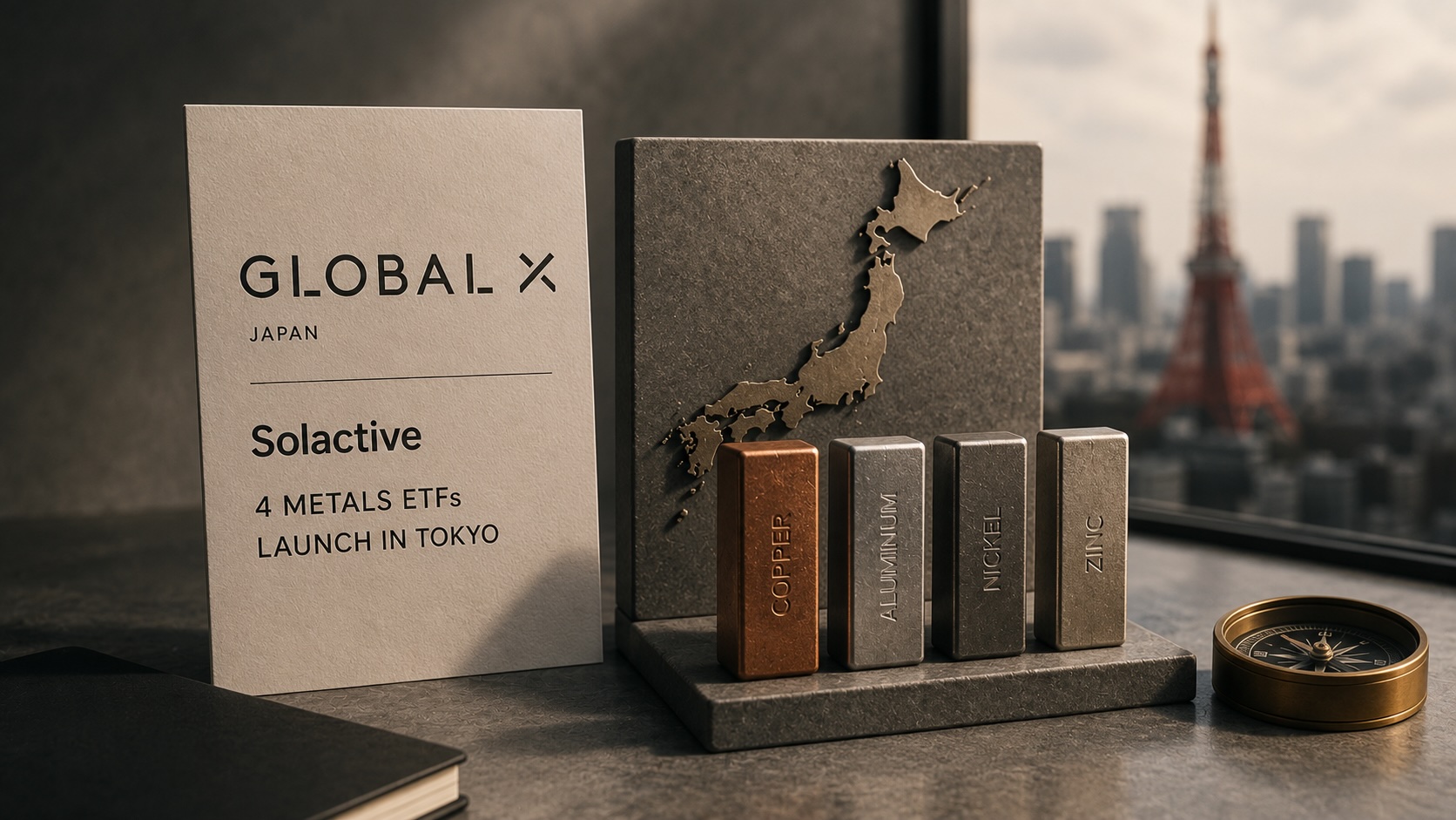 Global X Japan, Solactive launch four metals ETFs in Tokyo