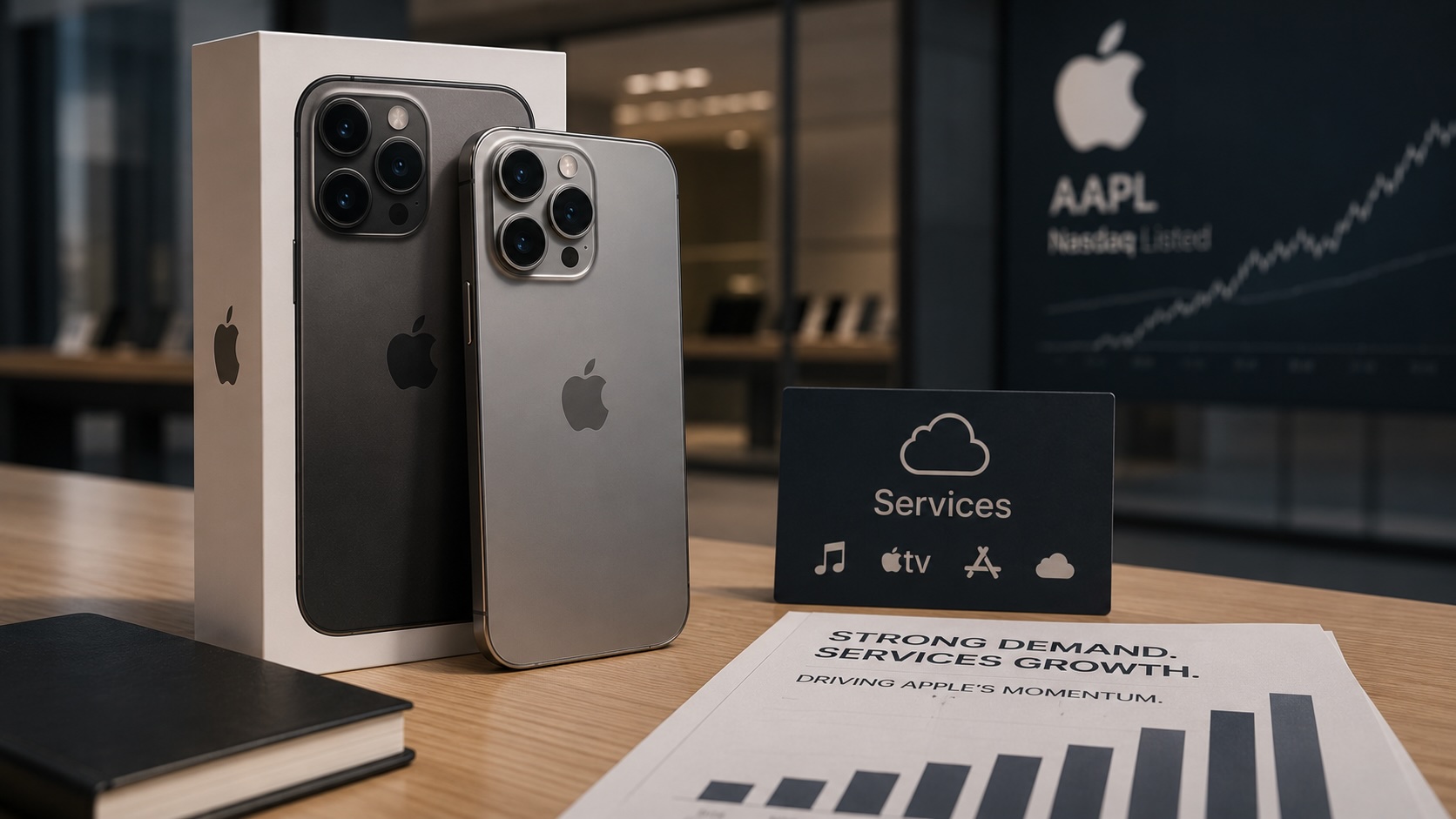 iPhone 17 demand, services could lift Apple shares