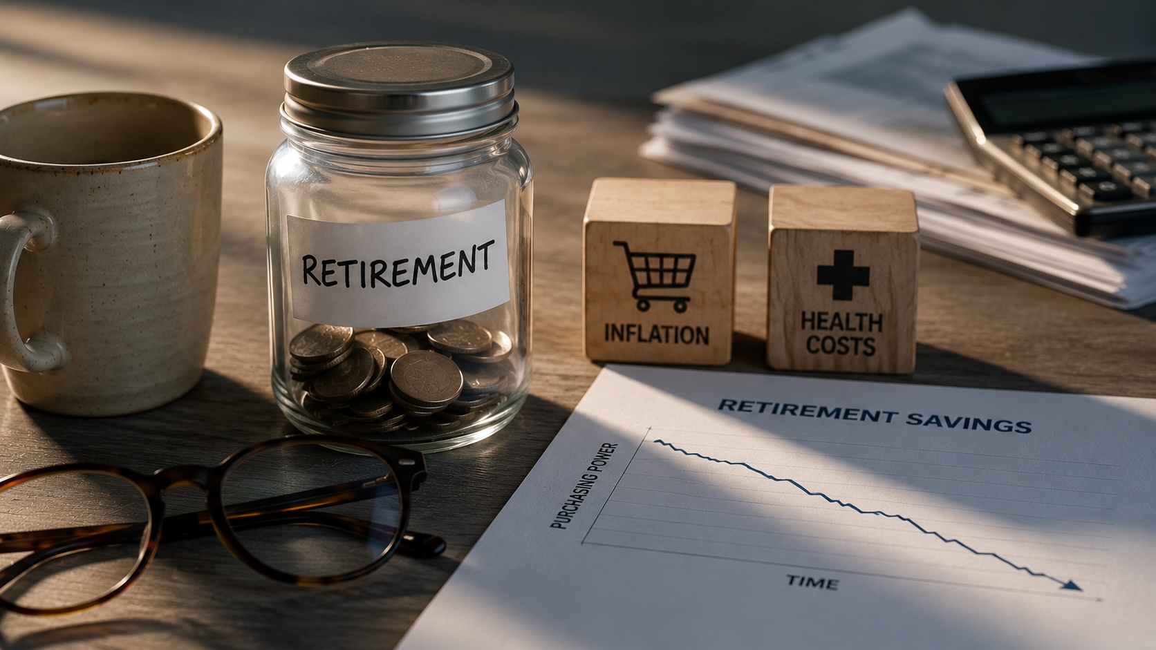 Retirees fear inflation, health costs will erode savings