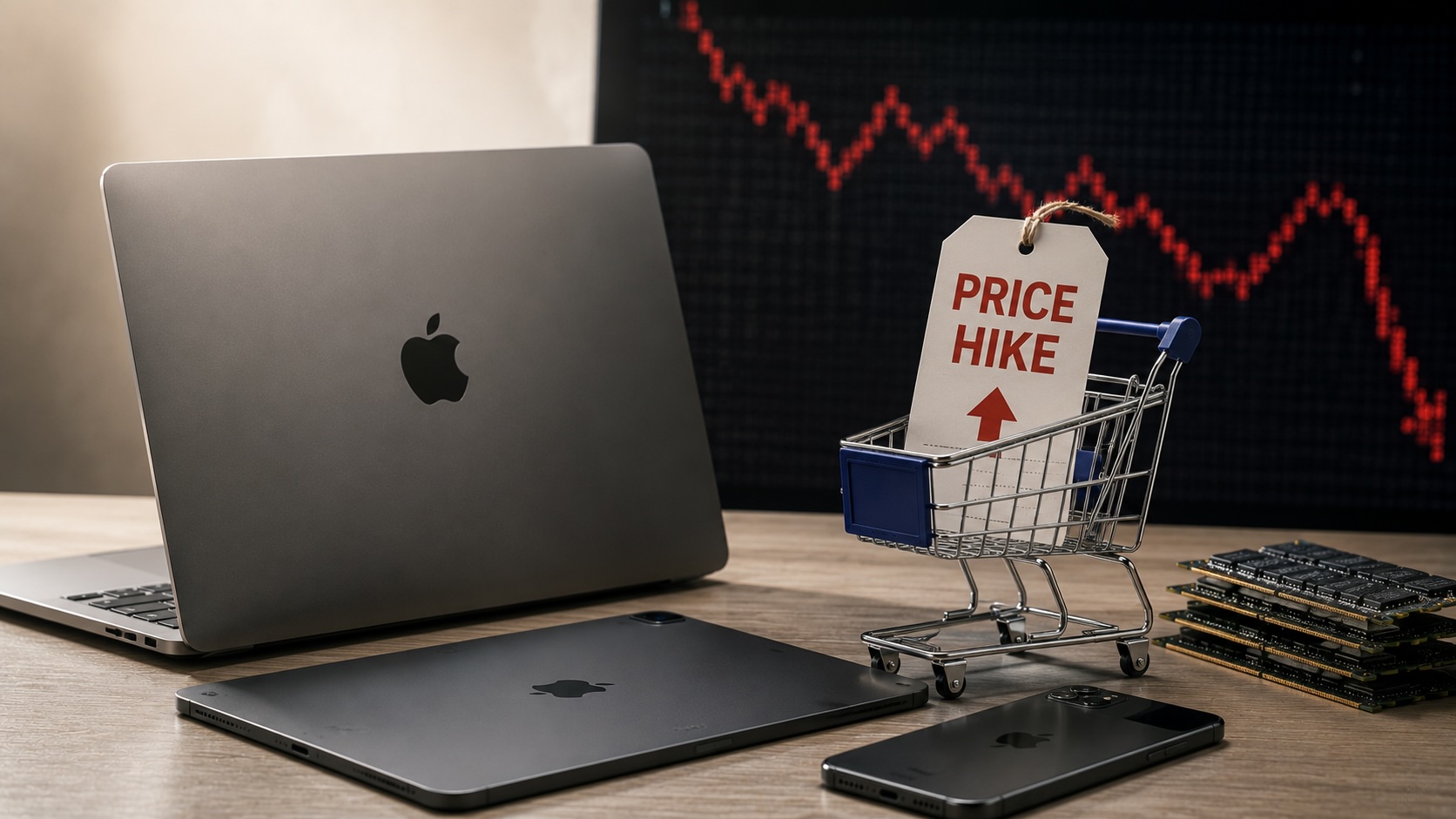 Apple stock drops after Mac and iPad price hikes