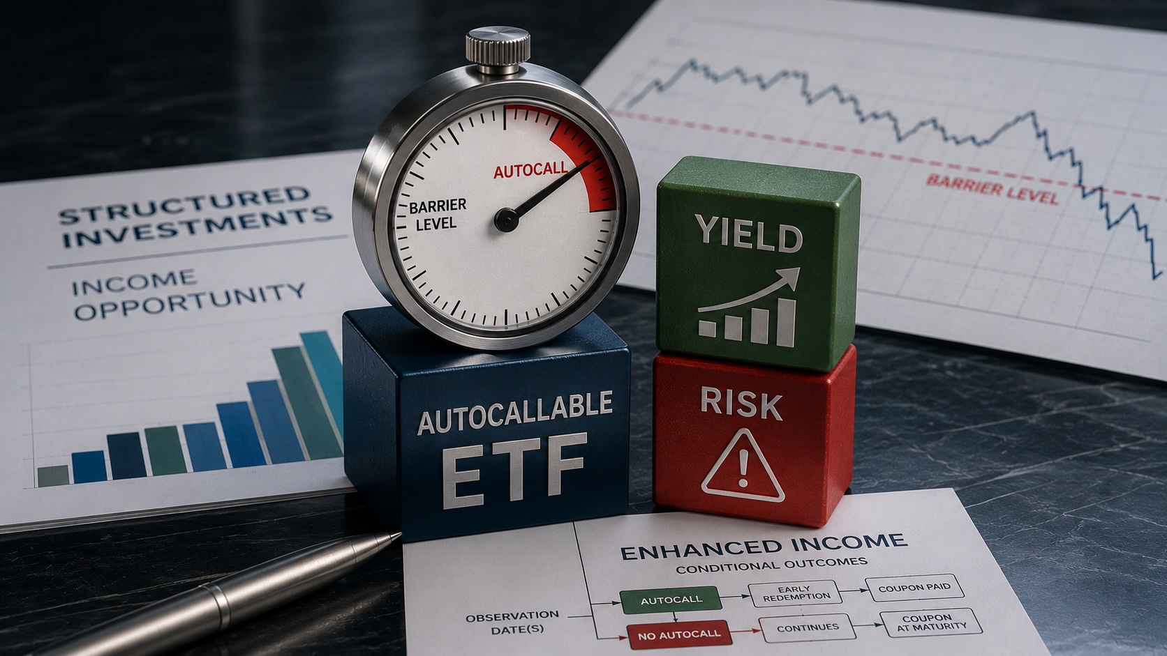Autocallable ETFs: how they deliver yield and risk