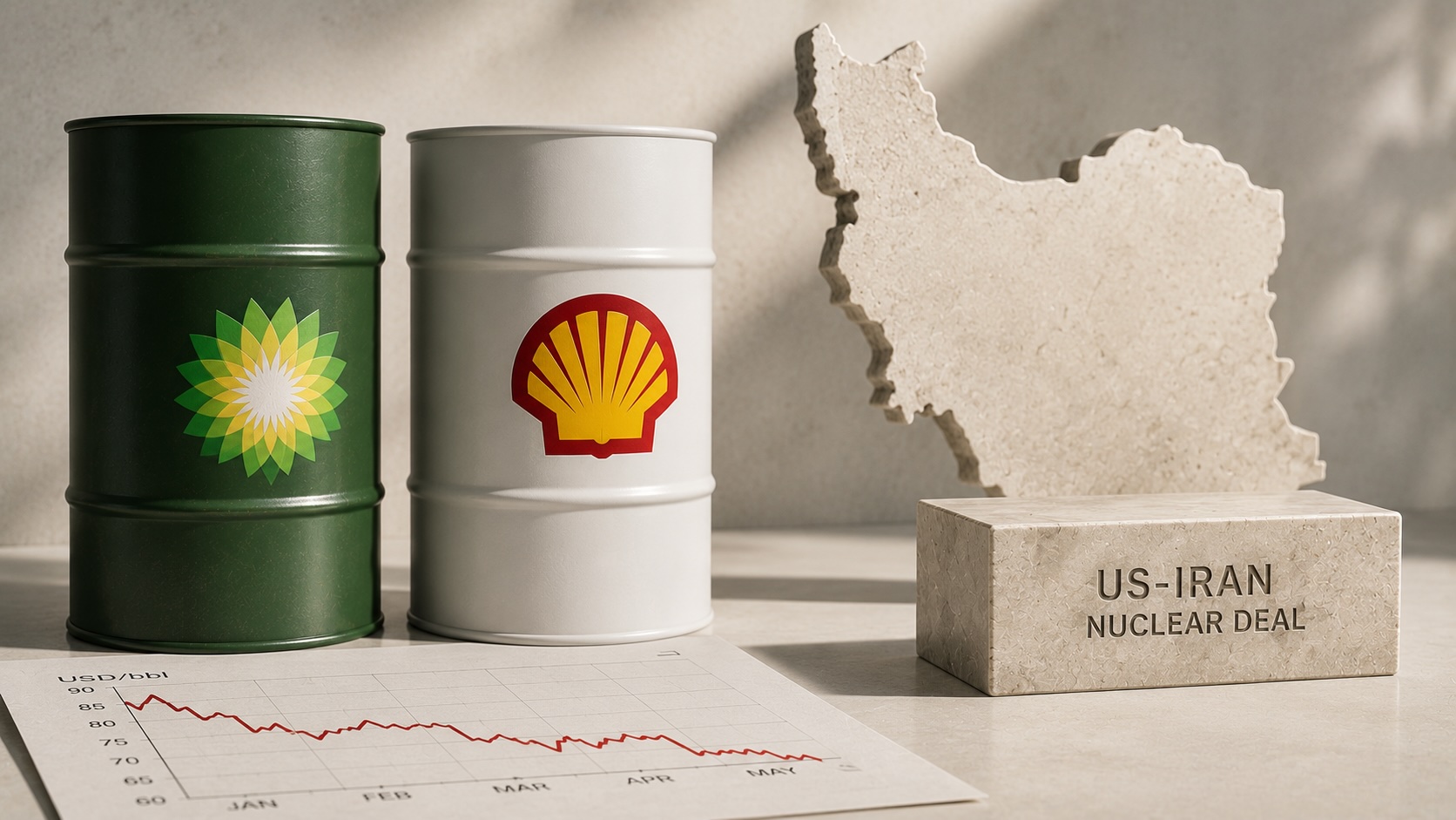 BP, Shell shares drop to late-February lows after U.S.-Iran deal