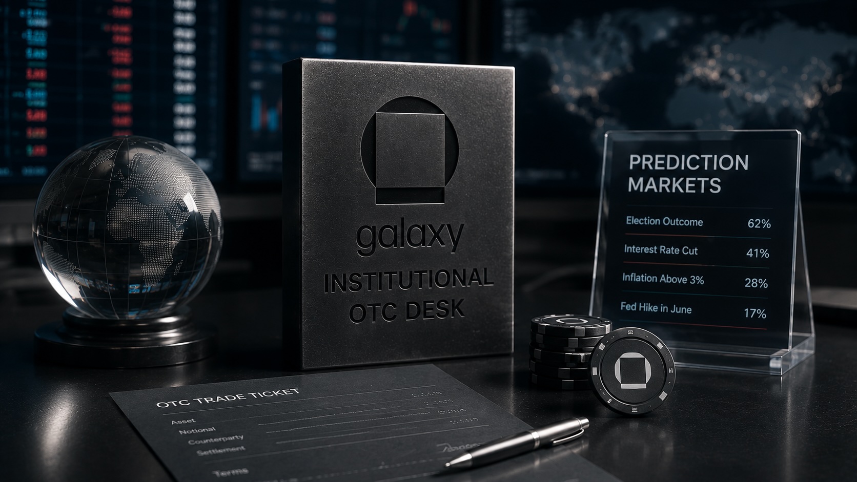 Galaxy opens OTC desk for institutional prediction markets