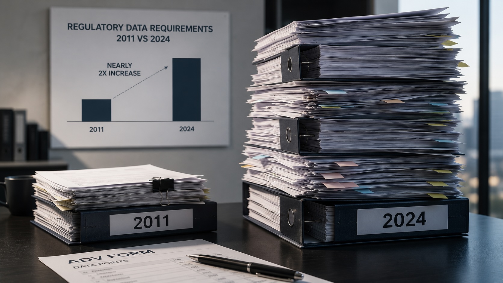 IAA: form ADV data burden nearly doubled since 2011