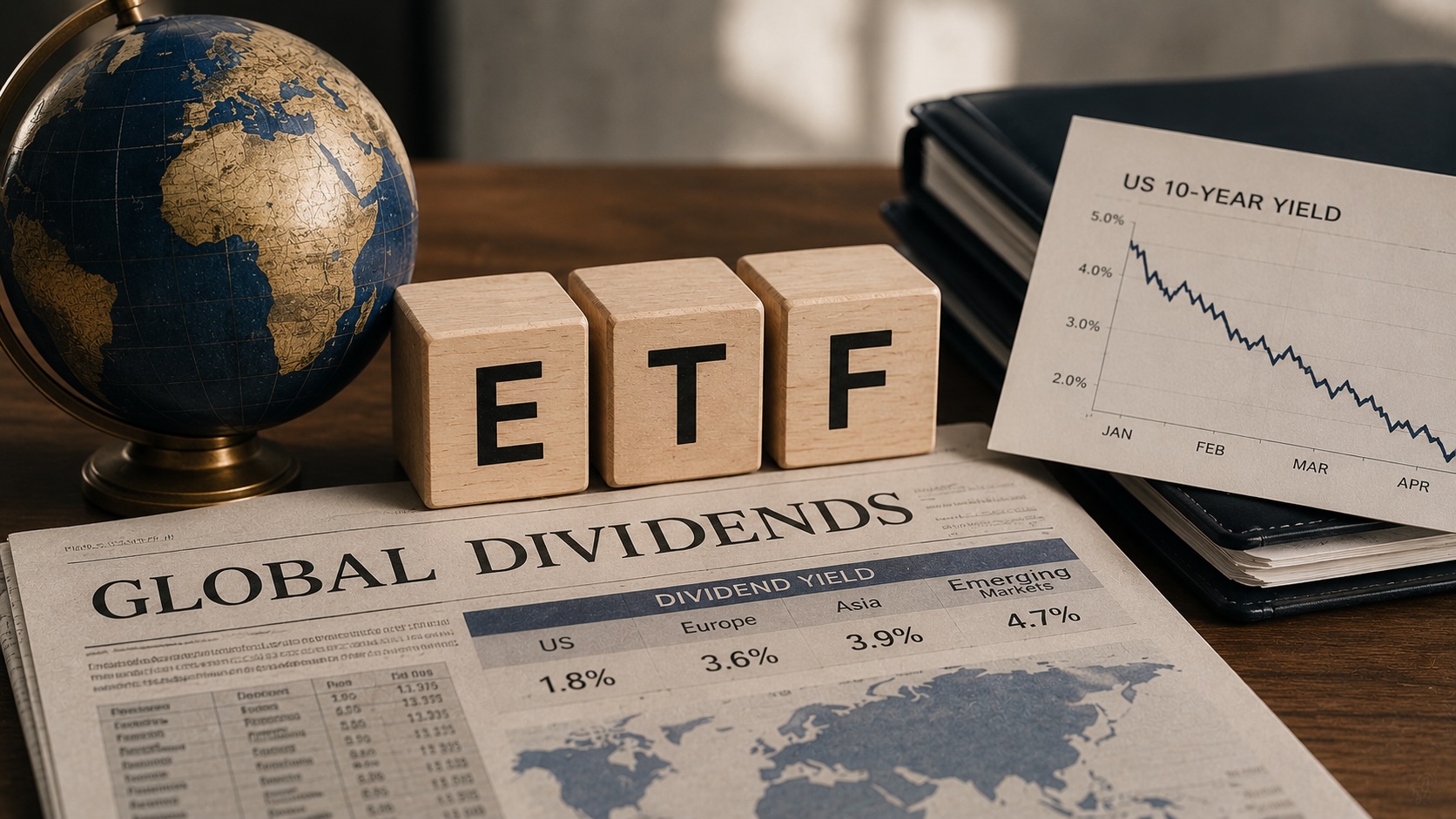 Investors eye overseas dividend ETFs as U.S. yields fall