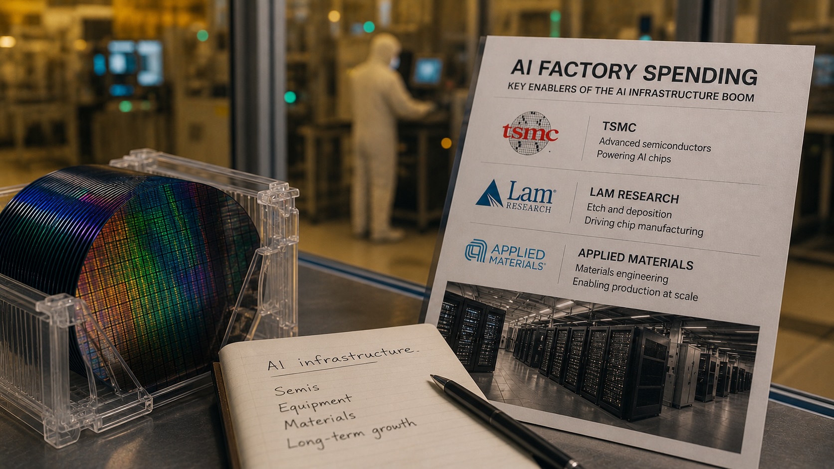 Laffont bets on TSMC, Lam and Applied Materials