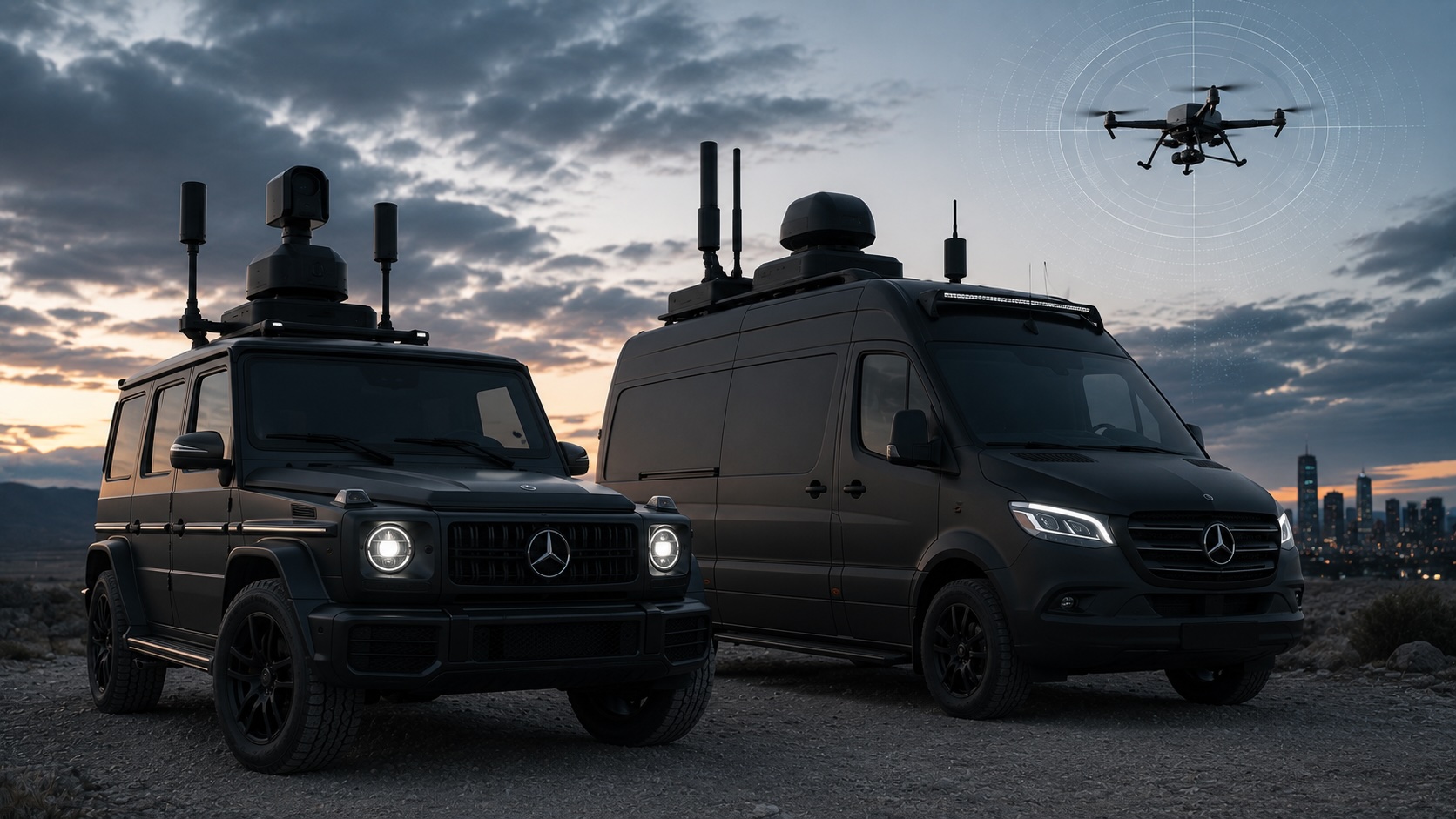 Mercedes-Benz to build G-Class and Sprinter anti-drone vehicles