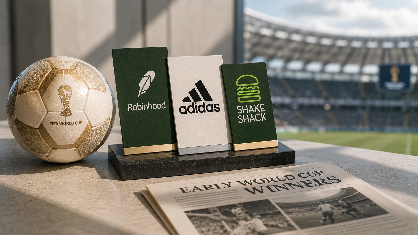 Robinhood, Adidas and Shake Shack see early World Cup gains