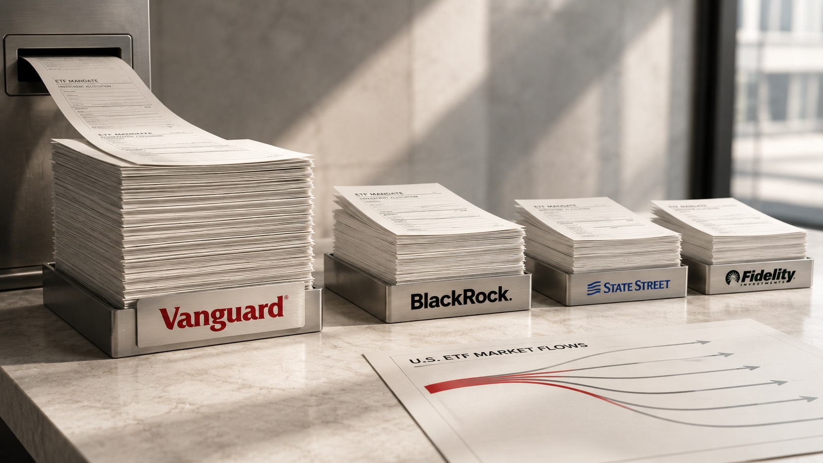 Vanguard tops BlackRock as largest U.S. ETF issuer