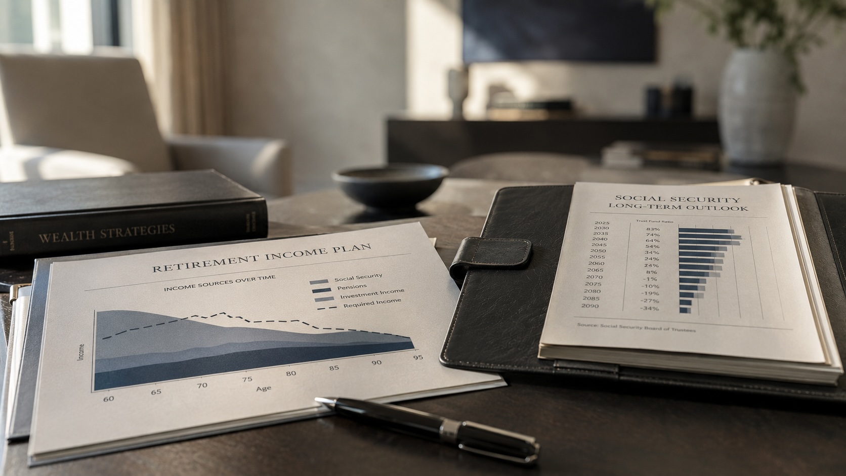 Wealthy clients urged to plan for Social Security shortfall