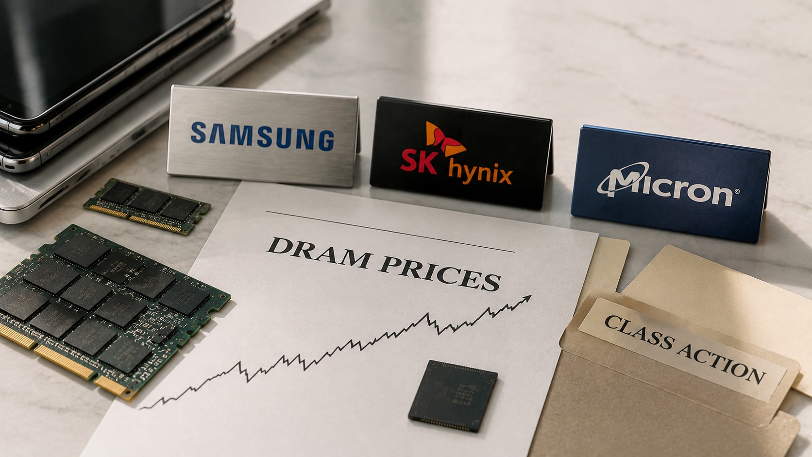 Consumers sue Samsung, SK Hynix and Micron over DRAM prices