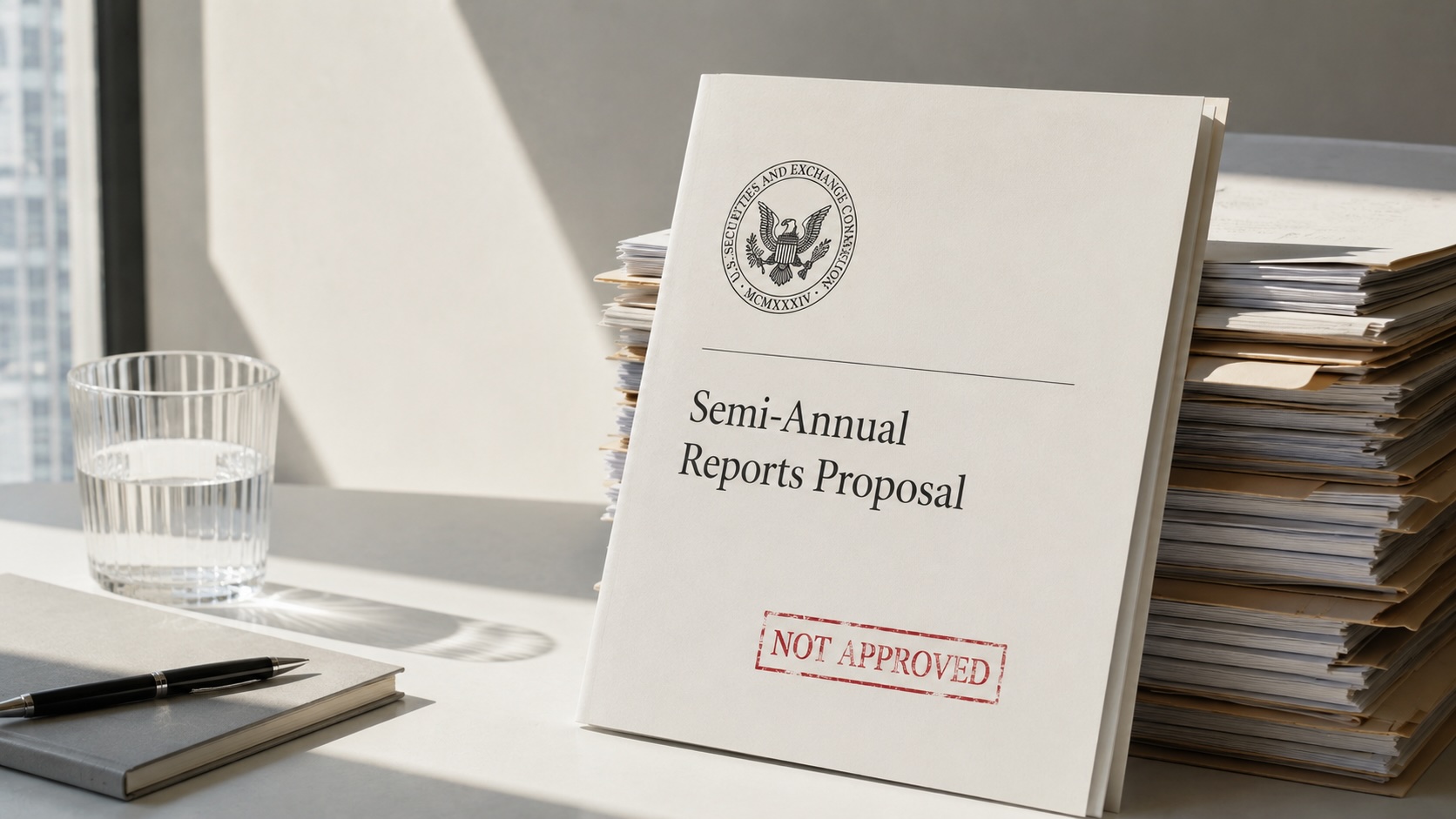 Most investors oppose SEC plan to allow semiannual reports