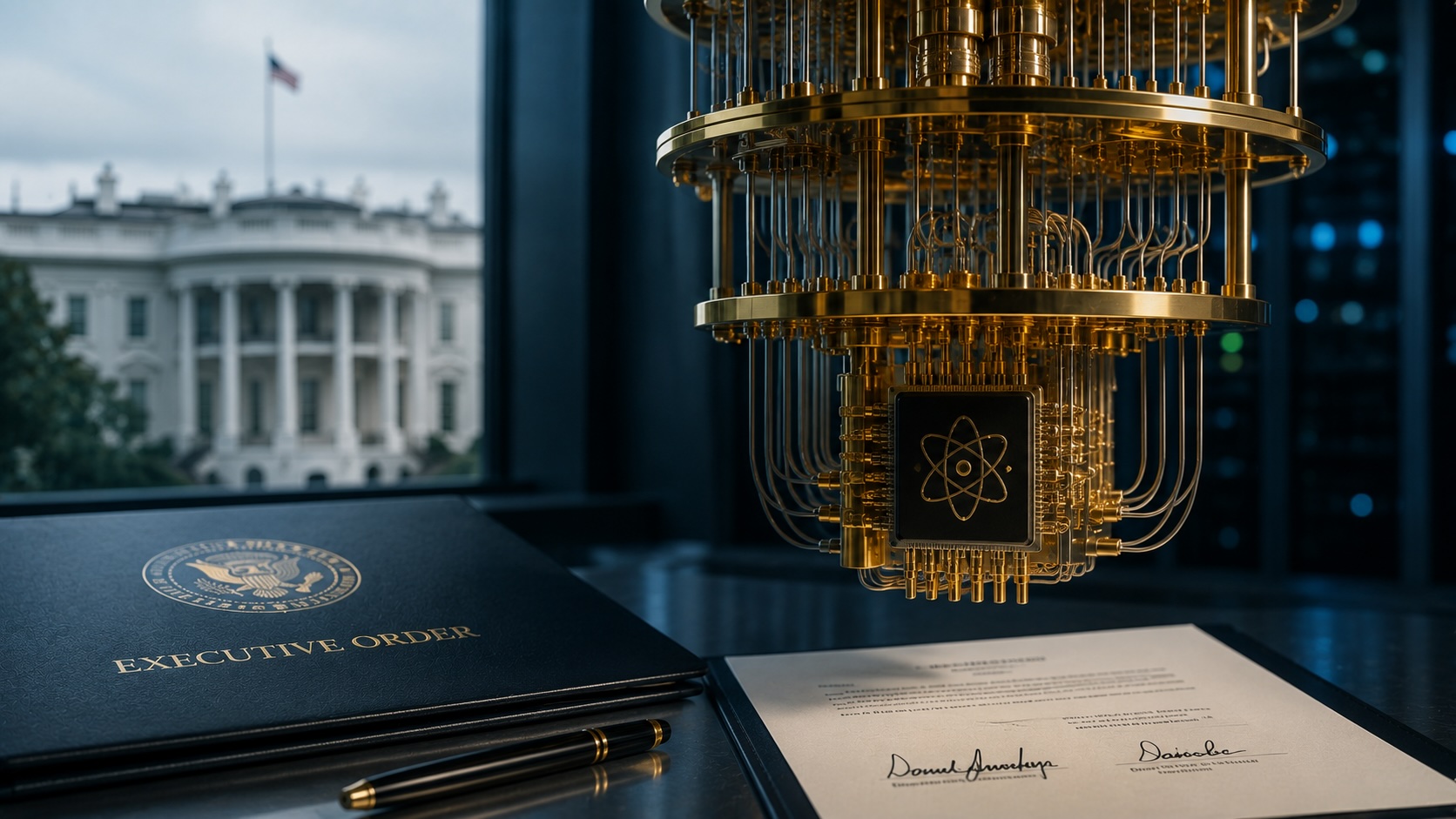 Trump signs two orders to accelerate quantum computing
